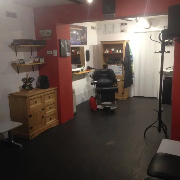 Inside Endean's Barber Shop